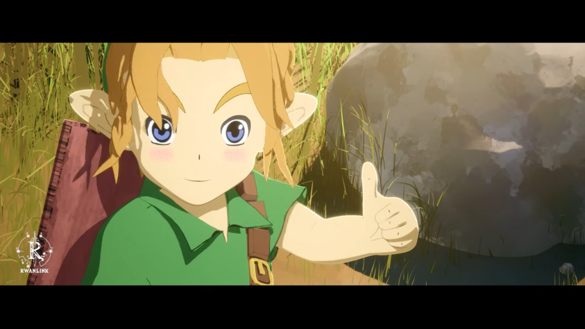 Смотрите короткометражку по The Legend of Zelda в стиле аниме студии Ghibli | StopGame